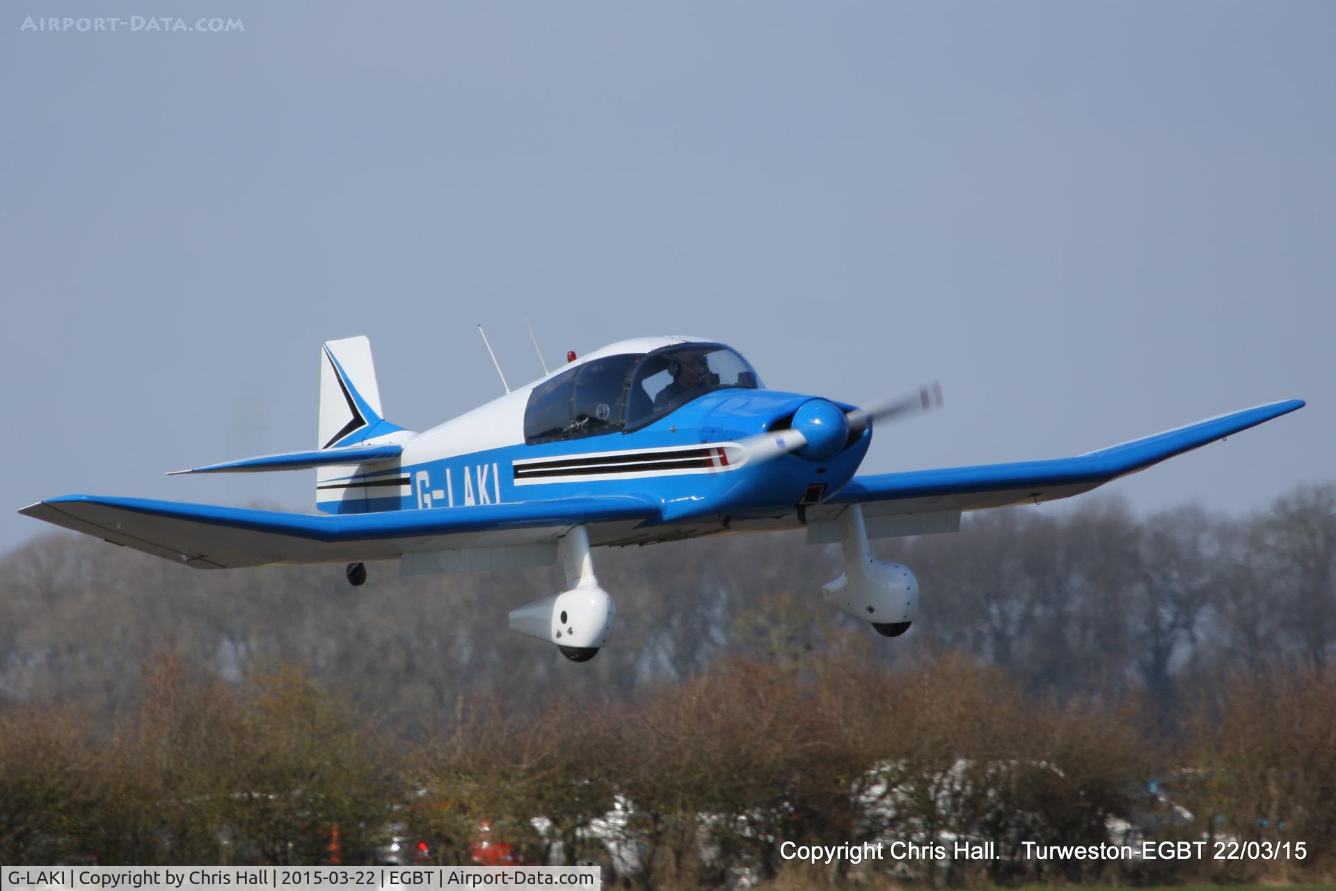 G-LAKI, 1963 Jodel DR-1050 Ambassadeur C/N 534, at the Vintage Aircraft Club spring rally