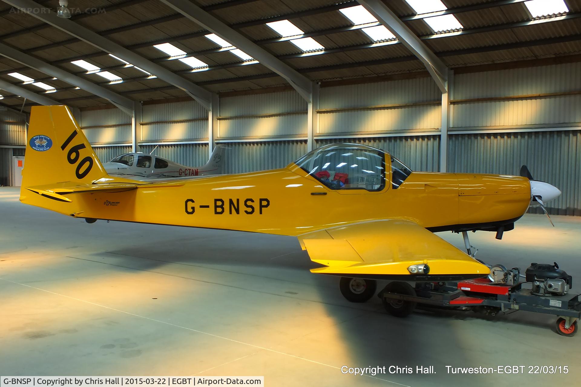 G-BNSP, 1987 Slingsby T-67M Firefly Mk2 C/N 2044, at the Vintage Aircraft Club spring rally