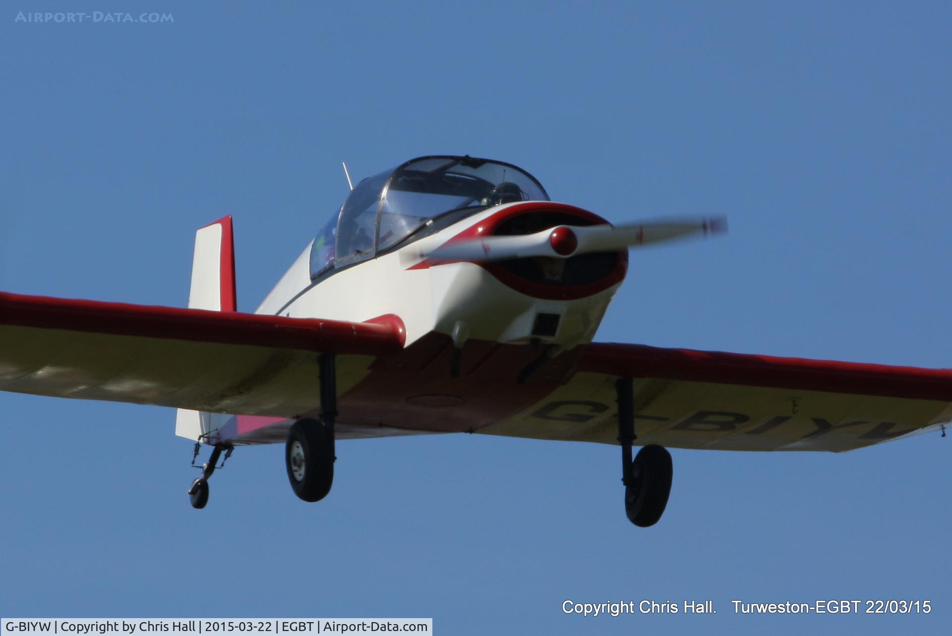 G-BIYW, 1963 Wassmer (Jodel) D-112 Club C/N 1209, at the Vintage Aircraft Club spring rally