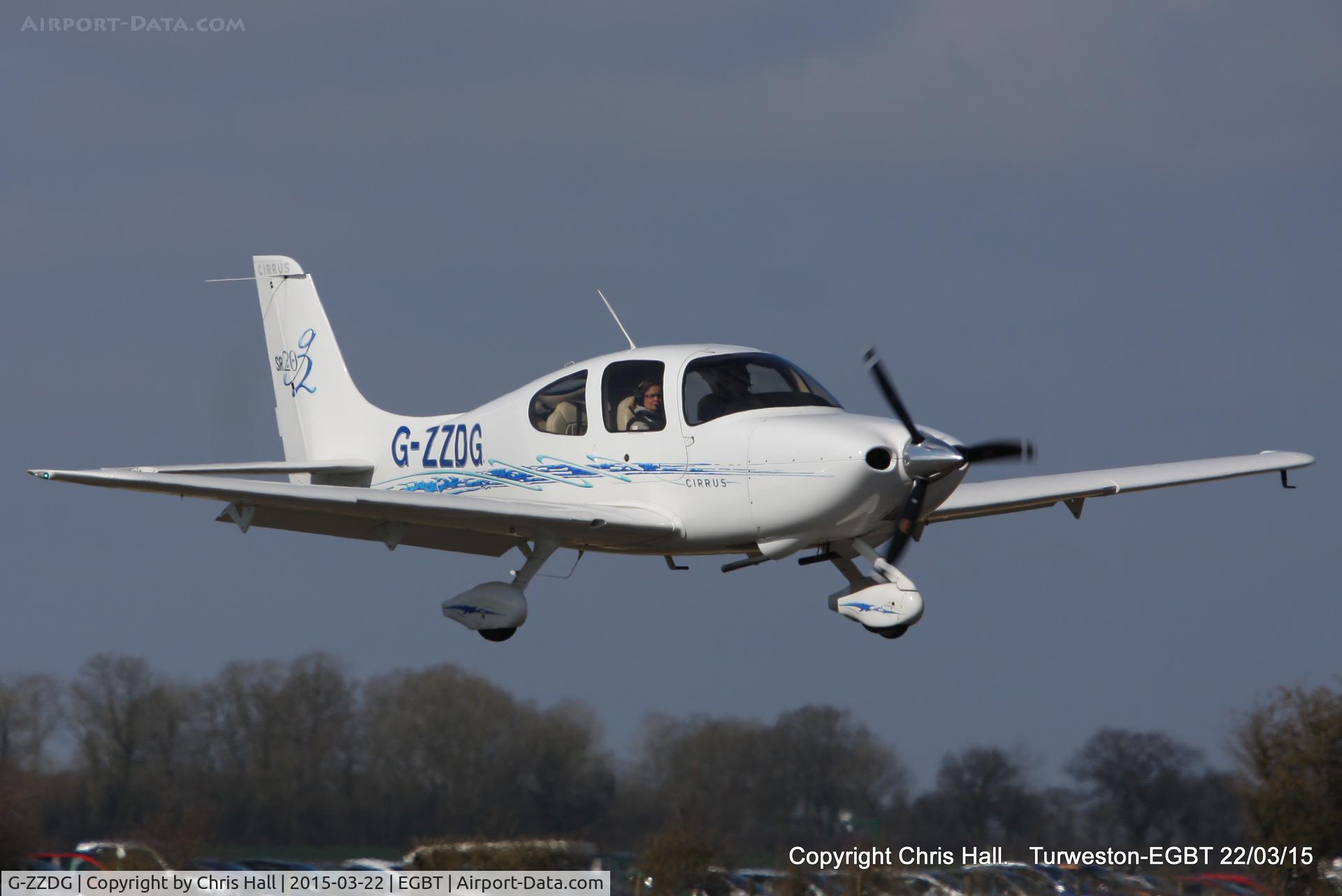 G-ZZDG, 2006 Cirrus SR20 G2 C/N 1733, at the Vintage Aircraft Club spring rally