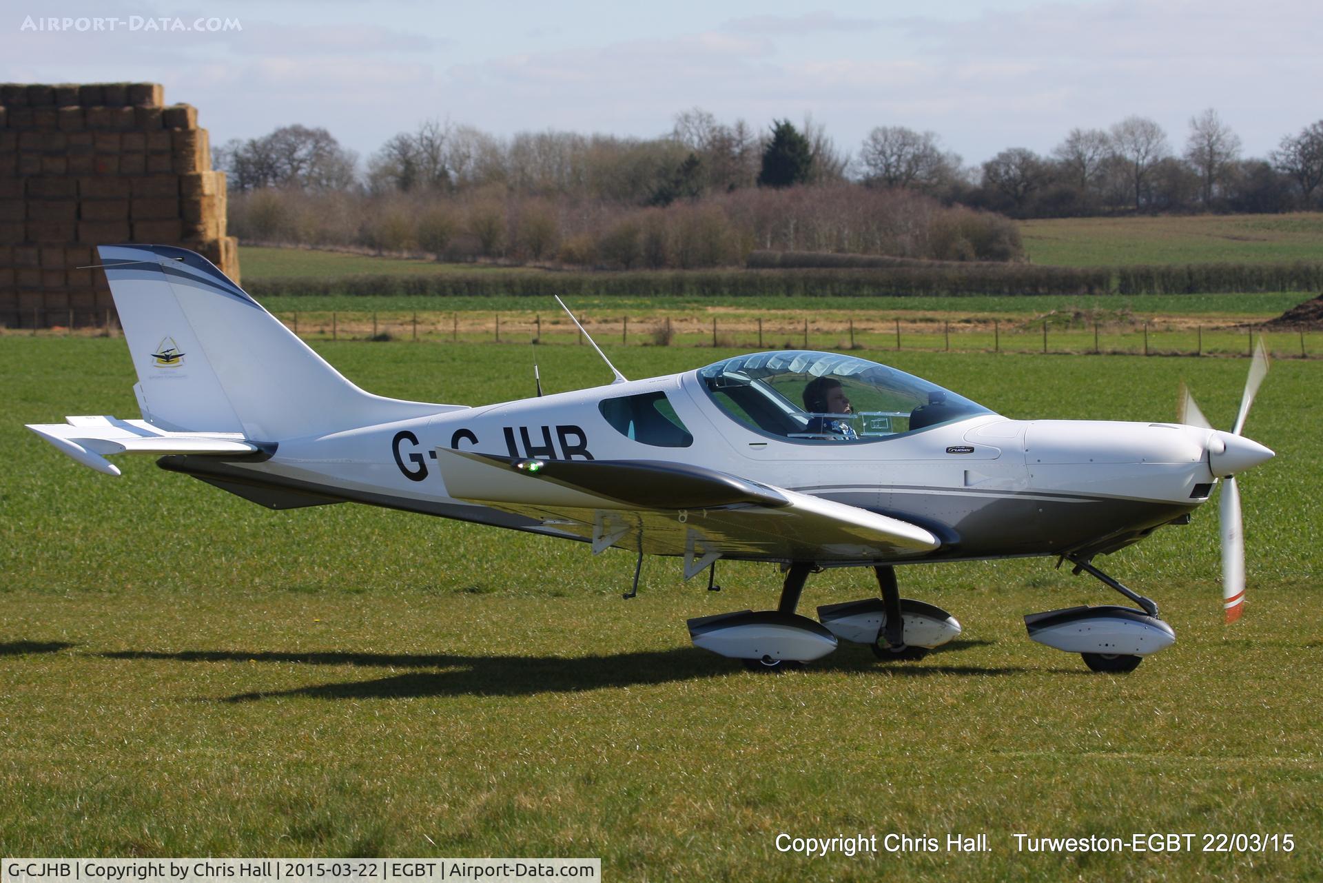 G-CJHB, 2014 Czech Sport PS-28 Cruiser C/N C0509, at the Vintage Aircraft Club spring rally
