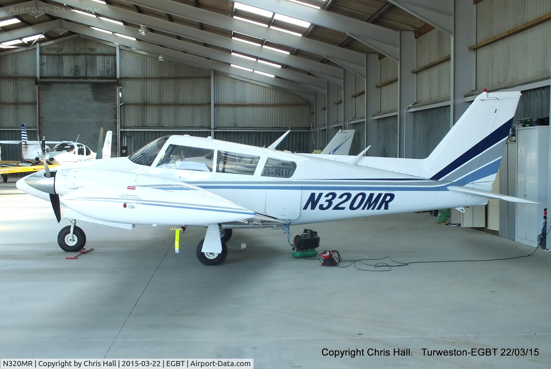 N320MR, 1969 Piper PA-30-160 C Twin Comanche C/N 30-1917, Turweston resident