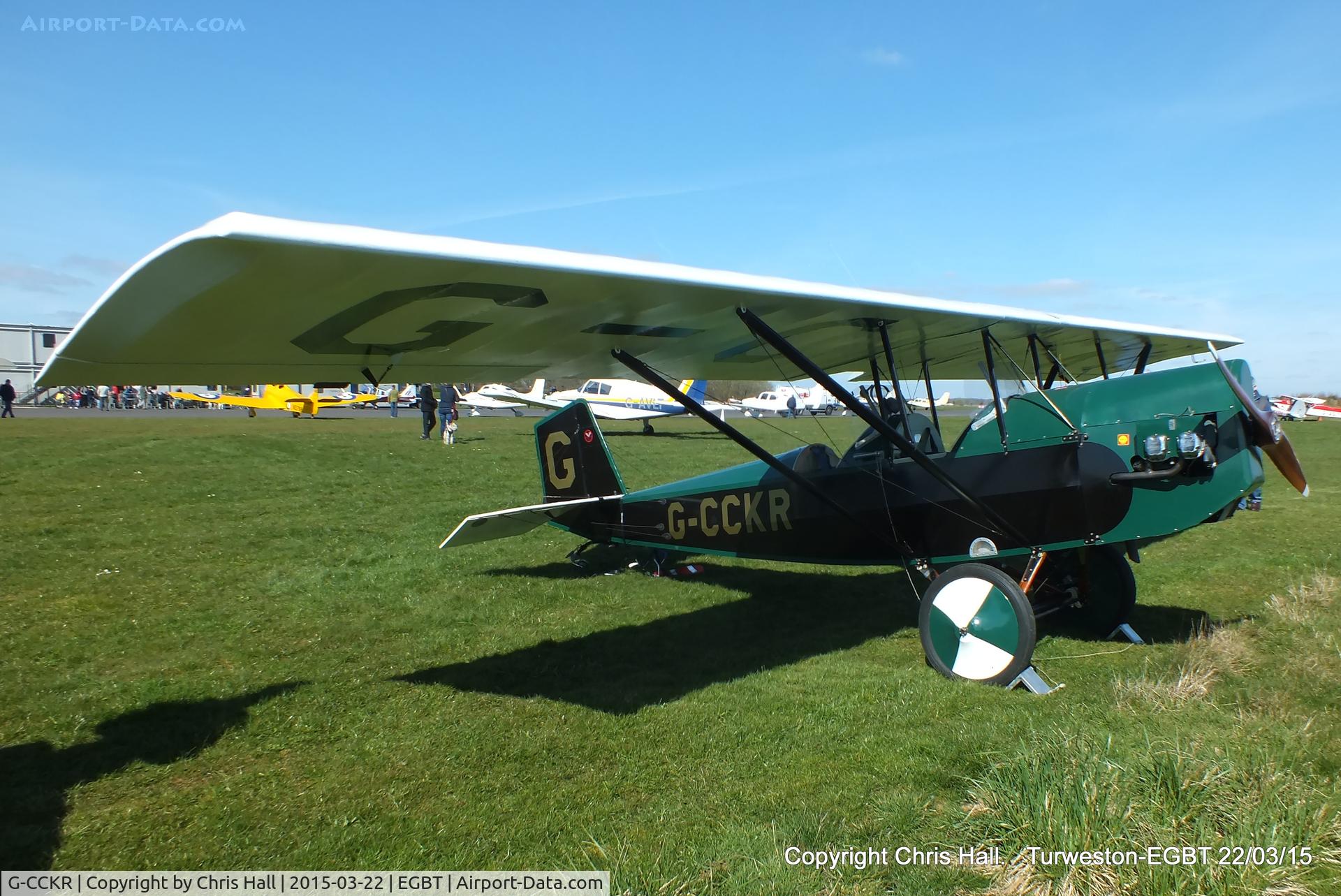 G-CCKR, 2004 Pietenpol Air Camper C/N PFA 047-12295, at the Vintage Aircraft Club spring rally