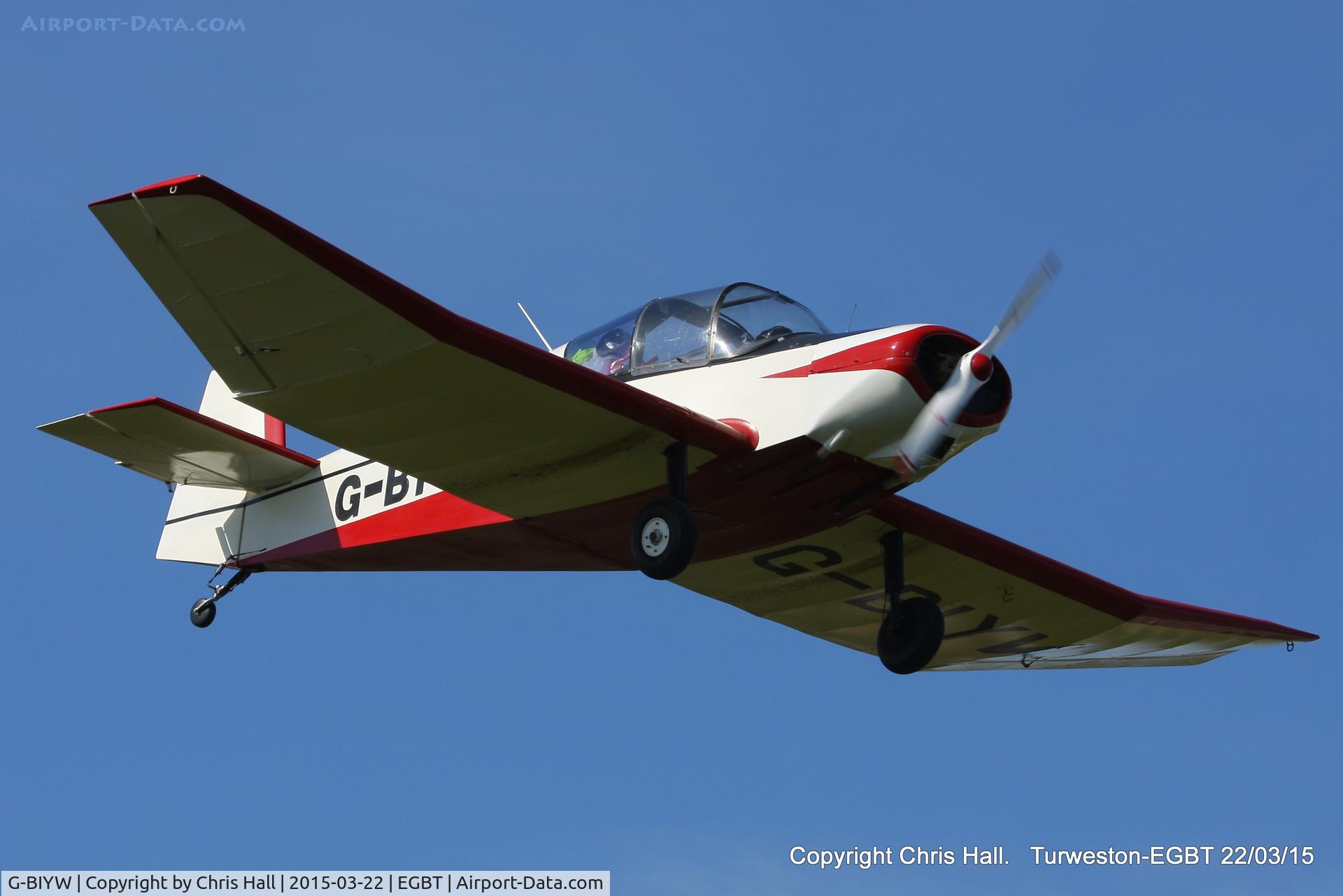 G-BIYW, 1963 Wassmer (Jodel) D-112 Club C/N 1209, at the Vintage Aircraft Club spring rally