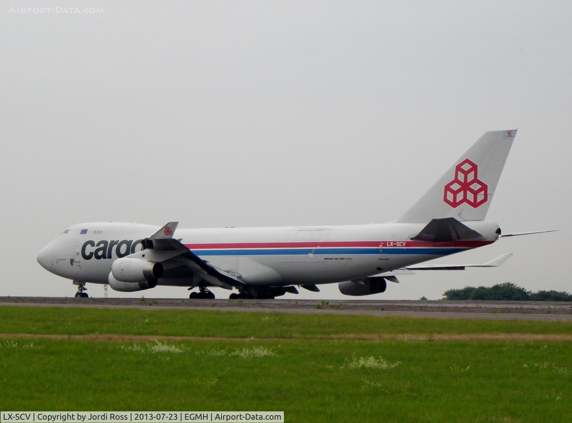 LX-SCV, 2001 Boeing 747-4R7F/SCD C/N 29733, Ready for the flight back to Luxembourg