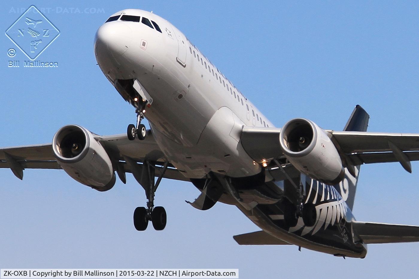 ZK-OXB, 2013 Airbus A320-232 C/N 5682, away from 02