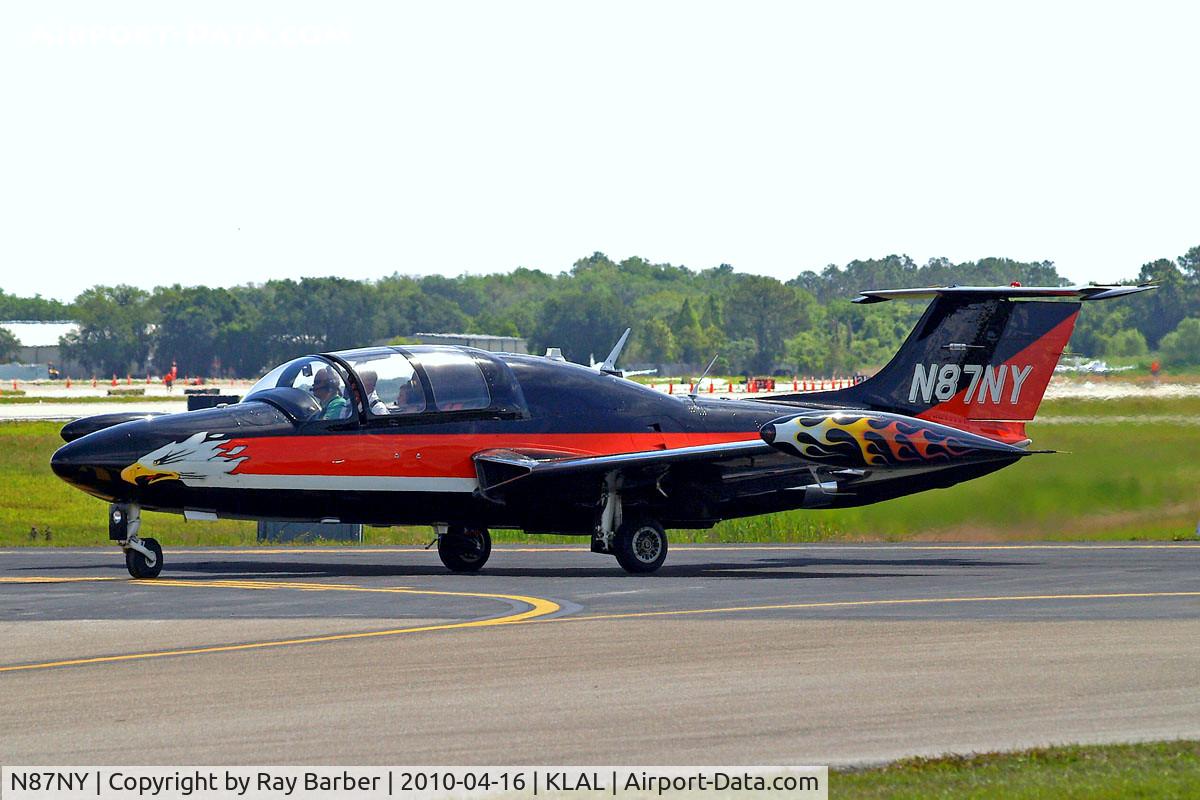 N87NY, 1961 Morane-Saulnier MS.760 Paris C/N 87, Morane-Saulnier MS.760 Paris I [087] Lakeland-Linder~N 16/04/2010