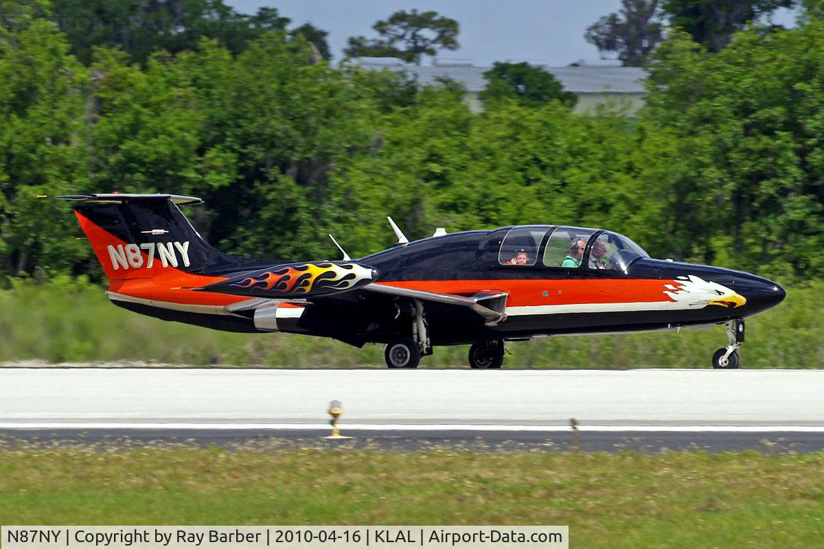 N87NY, 1961 Morane-Saulnier MS.760 Paris C/N 87, Morane-Saulnier MS.760 Paris I [087] Lakeland-Linder~N 16/04/2010