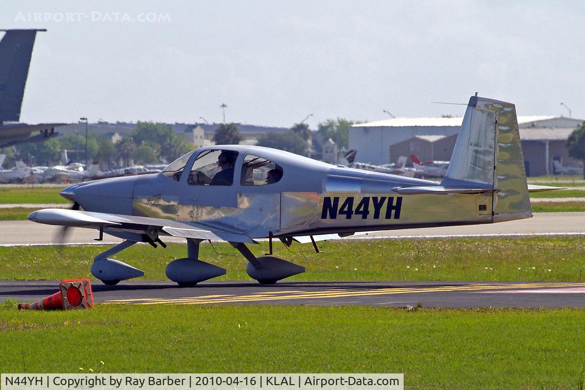 N44YH, Vans RV-10 C/N 40617, Van's RV-10 [40617] Lakeland-Linder~N 16/04/2010