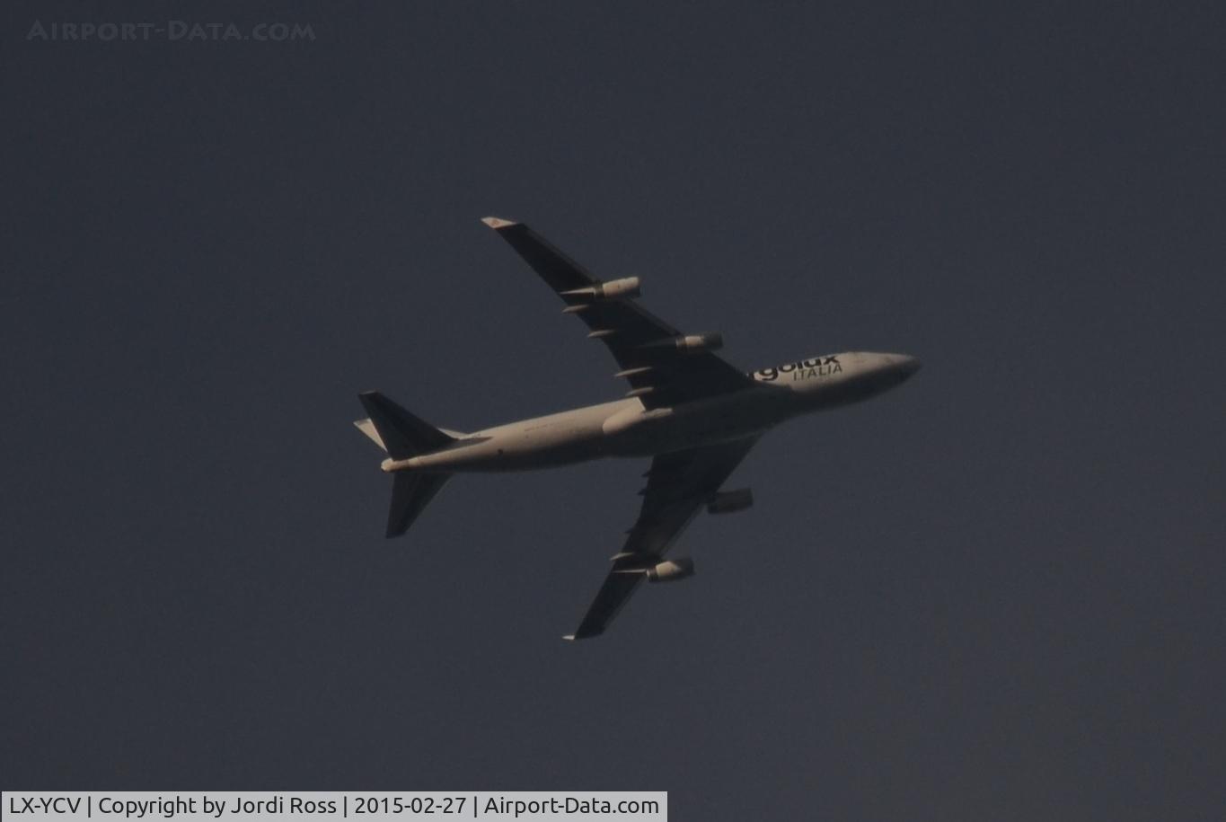 LX-YCV, 2008 Boeing 747-4R7F/SCD C/N 35805/1407, EGSS-ELLX