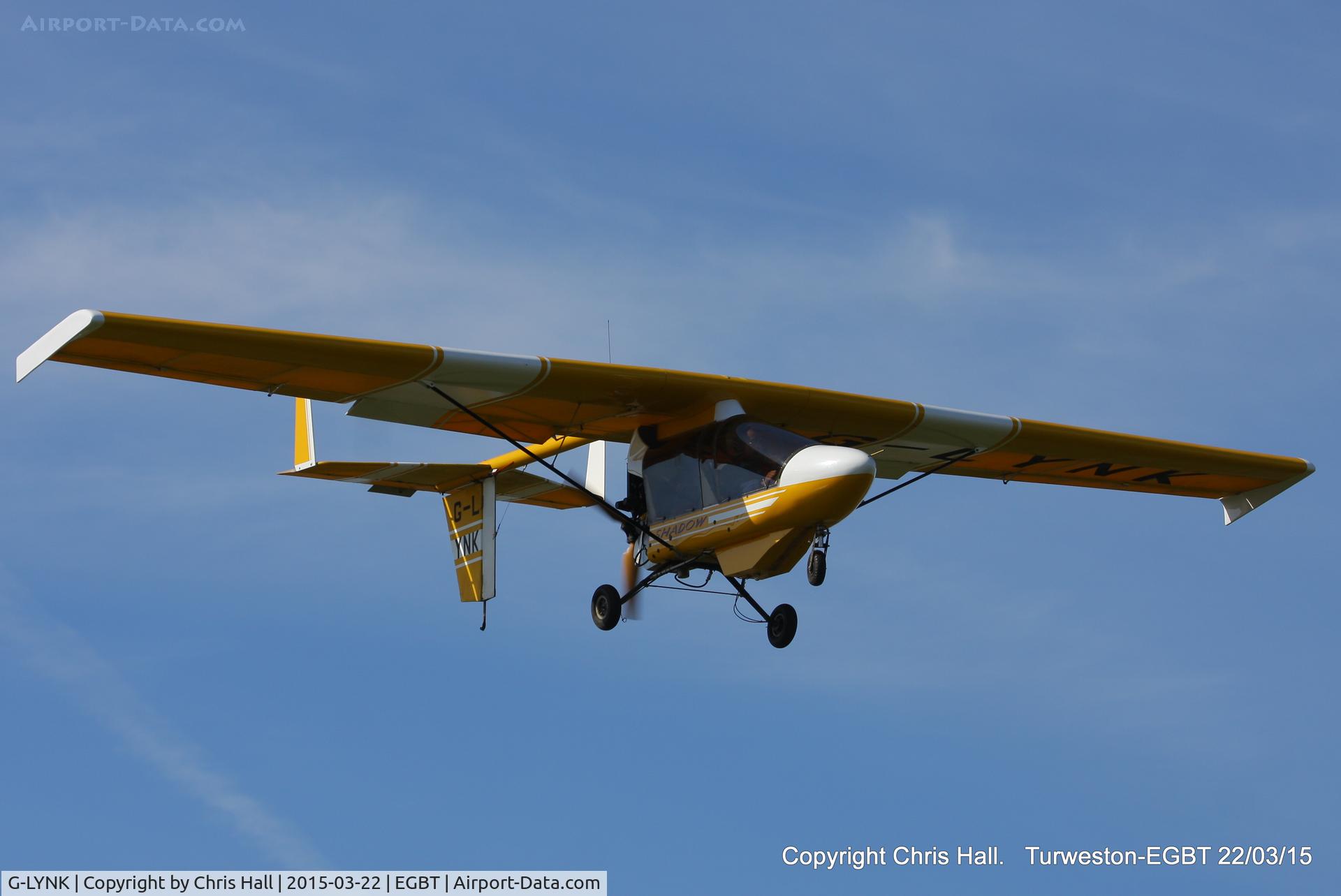 G-LYNK, 1998 CFM Shadow Series DD C/N 303-DD, at the Vintage Aircraft Club spring rally