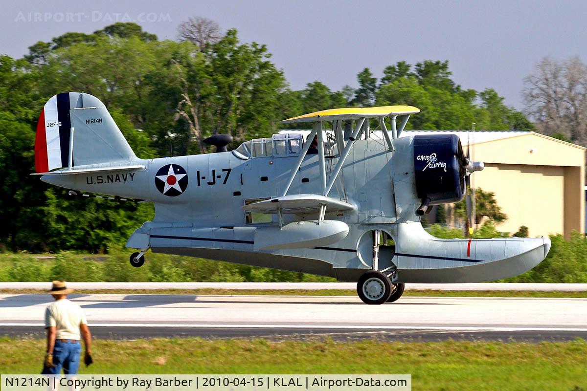 N1214N, 1945 Grumman J2F-6 Duck C/N Not found 33549/N1214N, Grumman J2F-6 Duck [Bu33549] Lakeland-Linder~N 15/04/2010