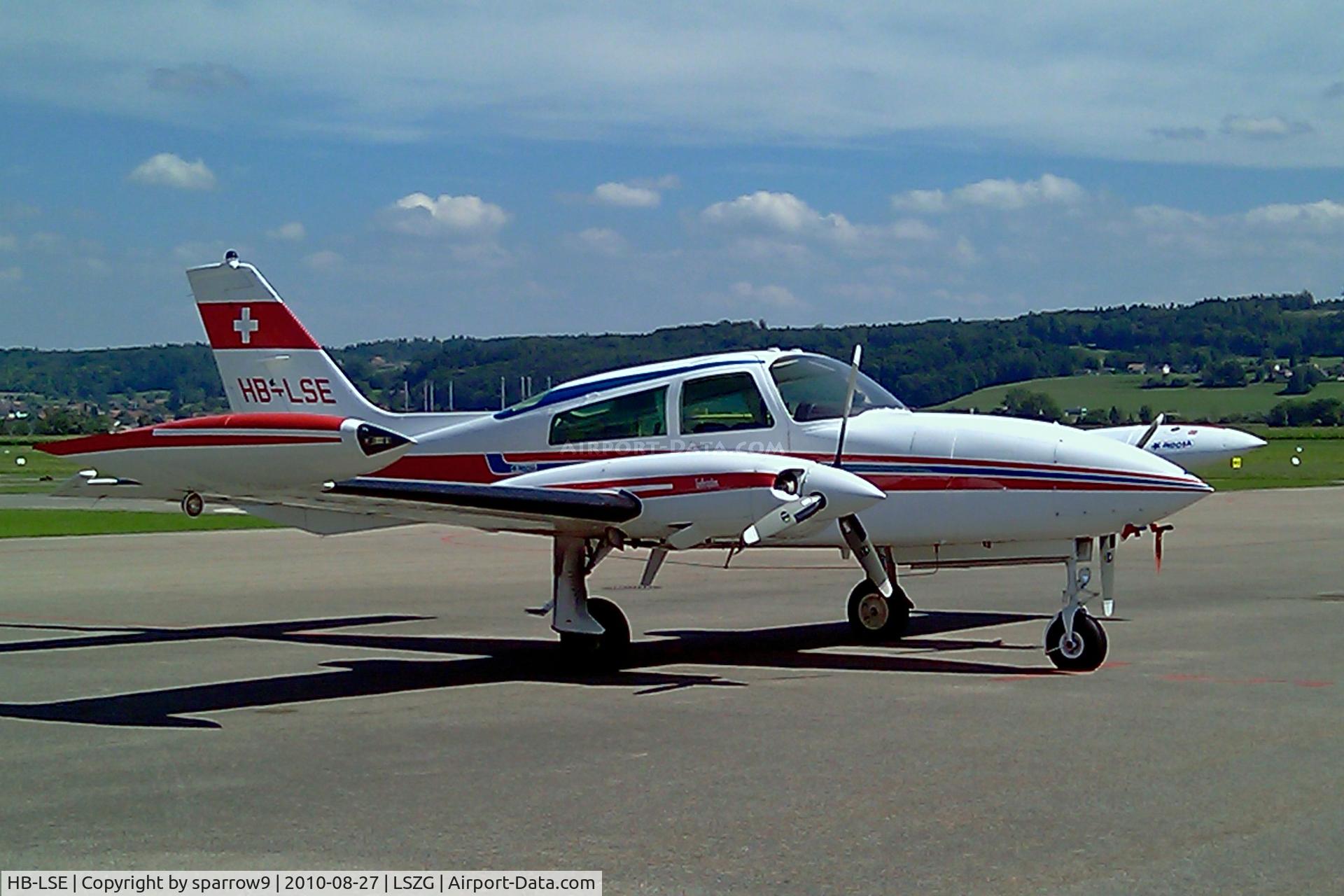 HB-LSE, 1975 Cessna T310R C/N 310R0276, on the ramp after a long time in maintenance