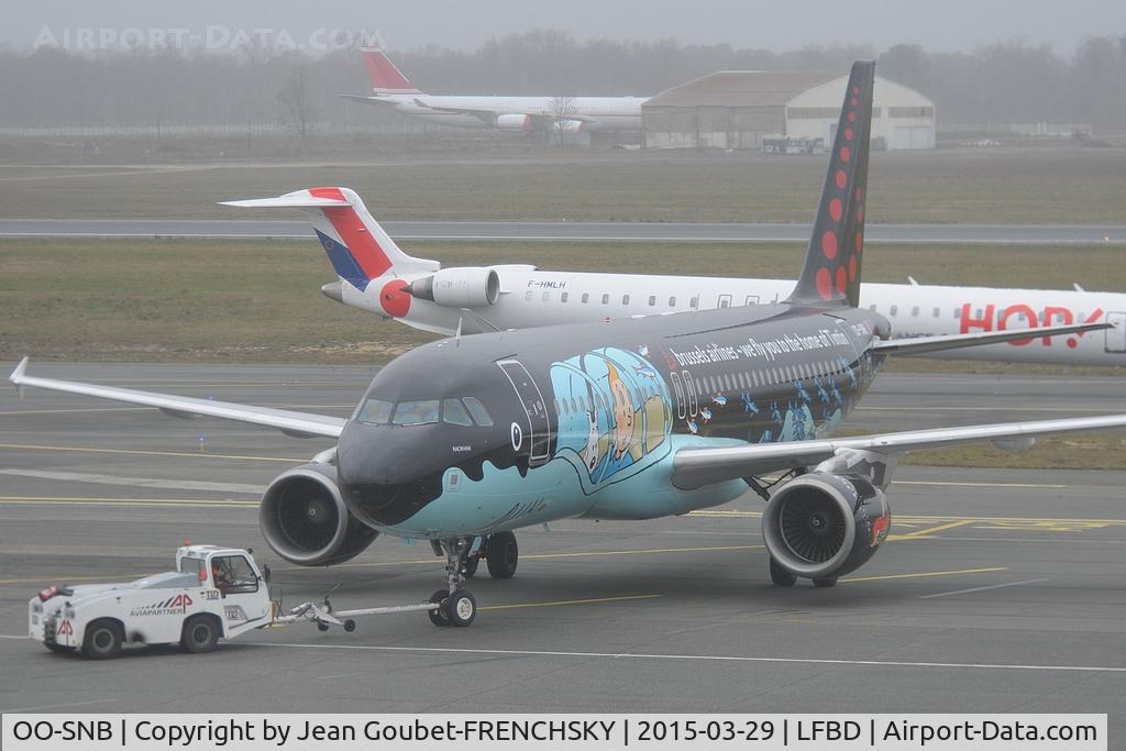 OO-SNB, 2001 Airbus A320-214 C/N 1493, BEL3556 departure