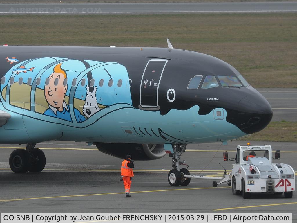 OO-SNB, 2001 Airbus A320-214 C/N 1493, BEL3556 departure