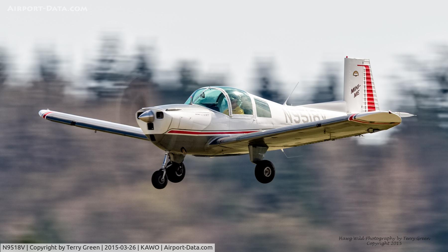 N9518V, 1969 Mooney M10 Cadet C/N 700008, Arlington Airport KAWO