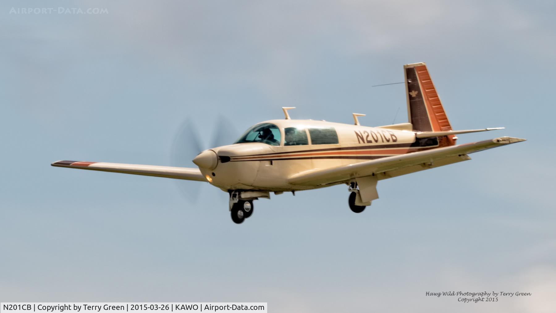 N201CB, 1978 Mooney M20J 201 C/N 24-0576, Arlington Airport