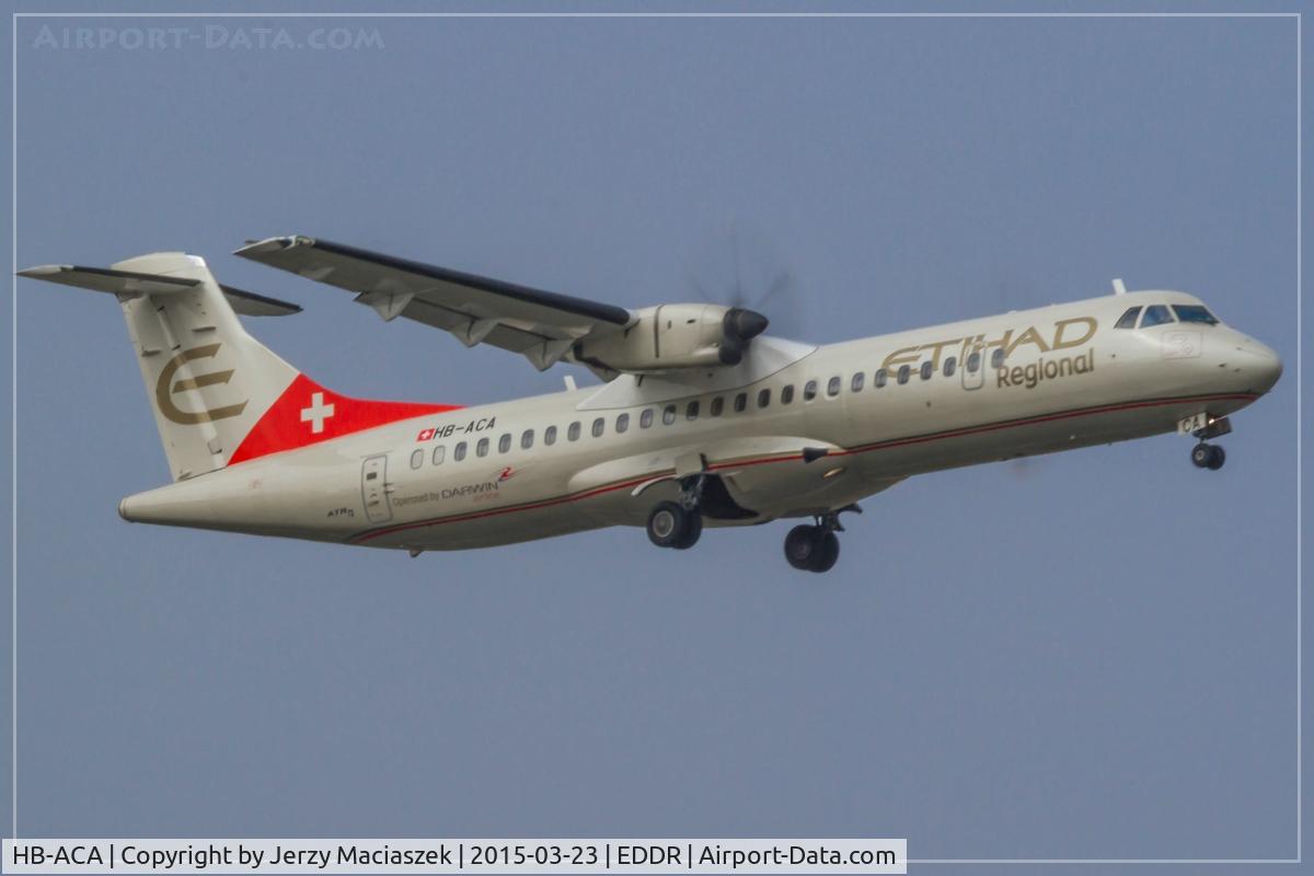 HB-ACA, 2001 ATR 72-500 C/N 660, 2001 ATR 72