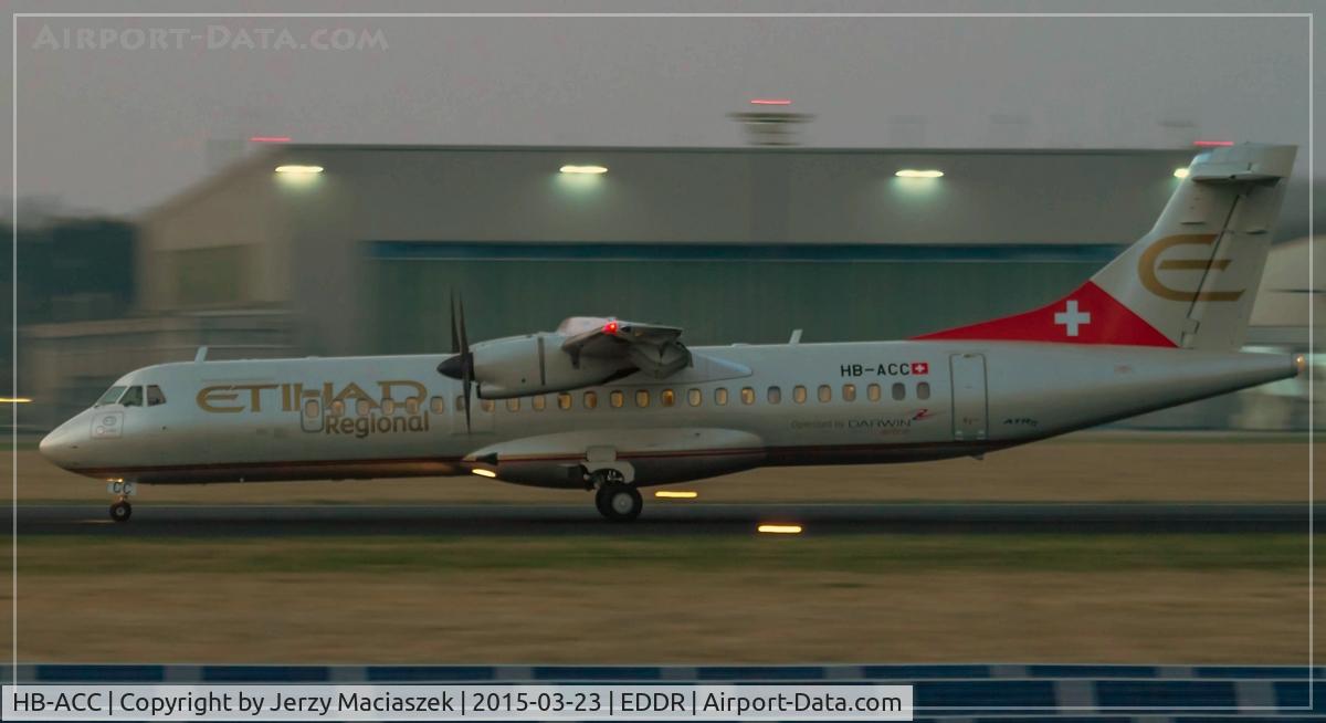 HB-ACC, 2001 ATR 72-212A C/N 664, ATR 72-212A