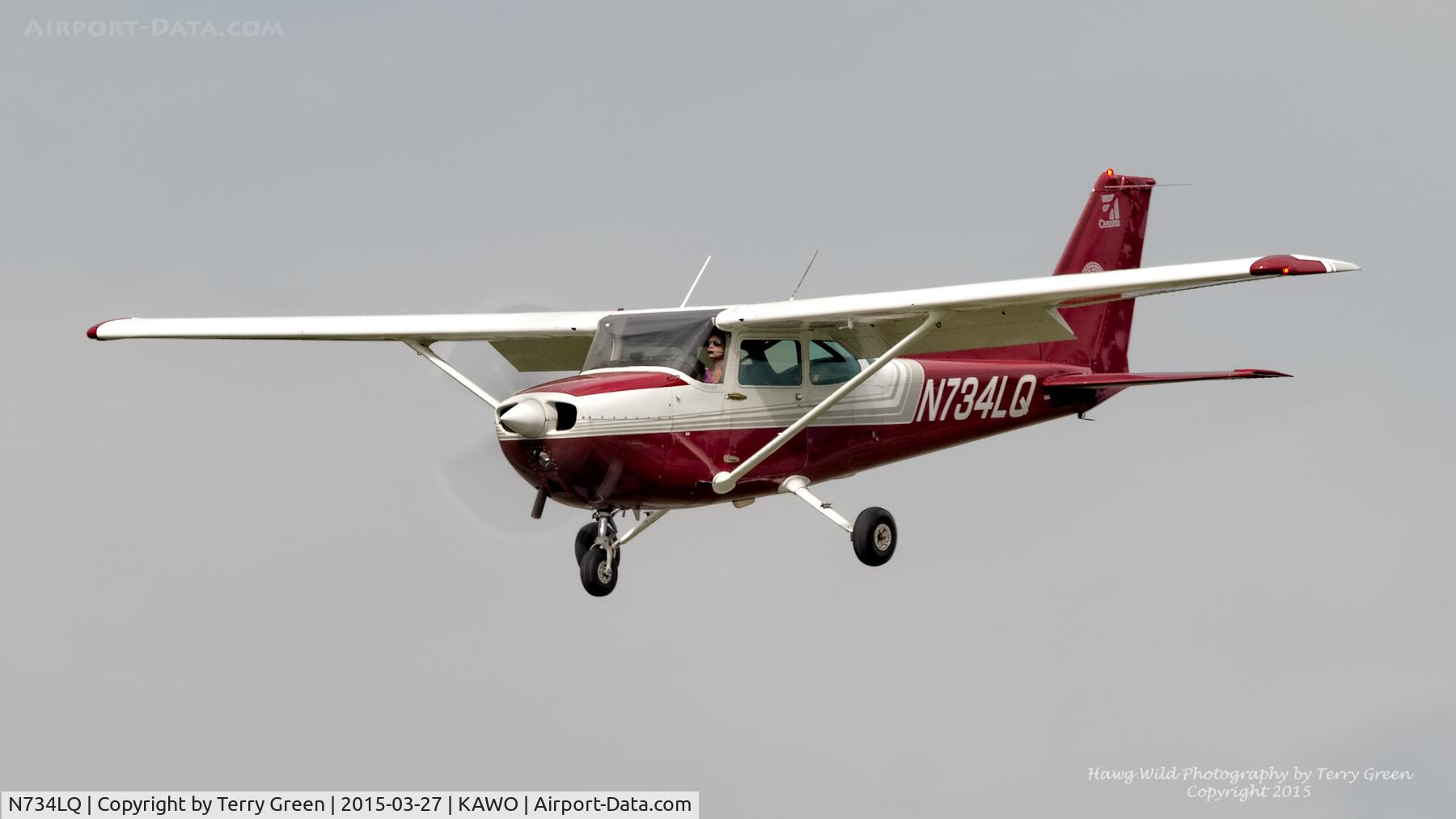 N734LQ, 1977 Cessna 172N C/N 17268941, Arlington Airport