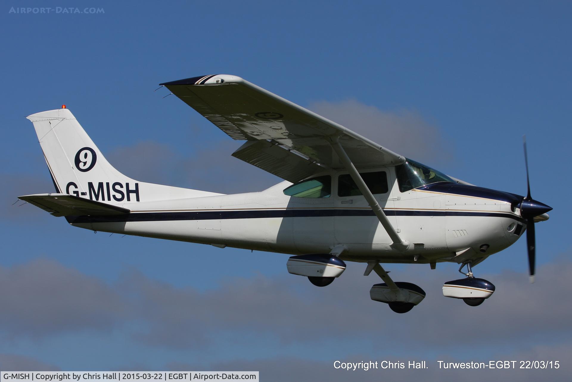 G-MISH, 1981 Cessna 182R Skylane C/N 182-67888, at the Vintage Aircraft Club spring rally