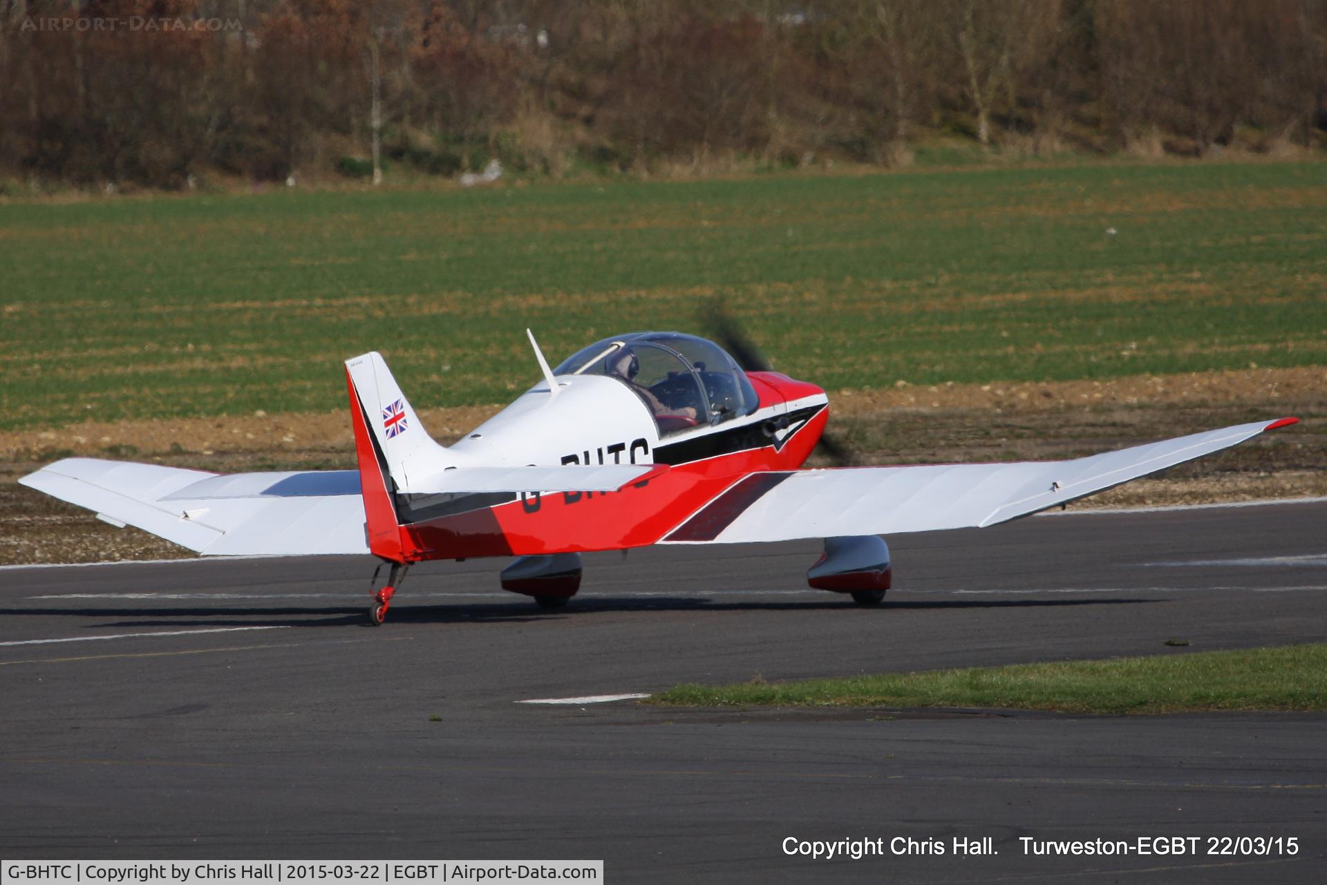 G-BHTC, 1964 CEA Jodel DR-1051-M1 C/N 581, at the Vintage Aircraft Club spring rally