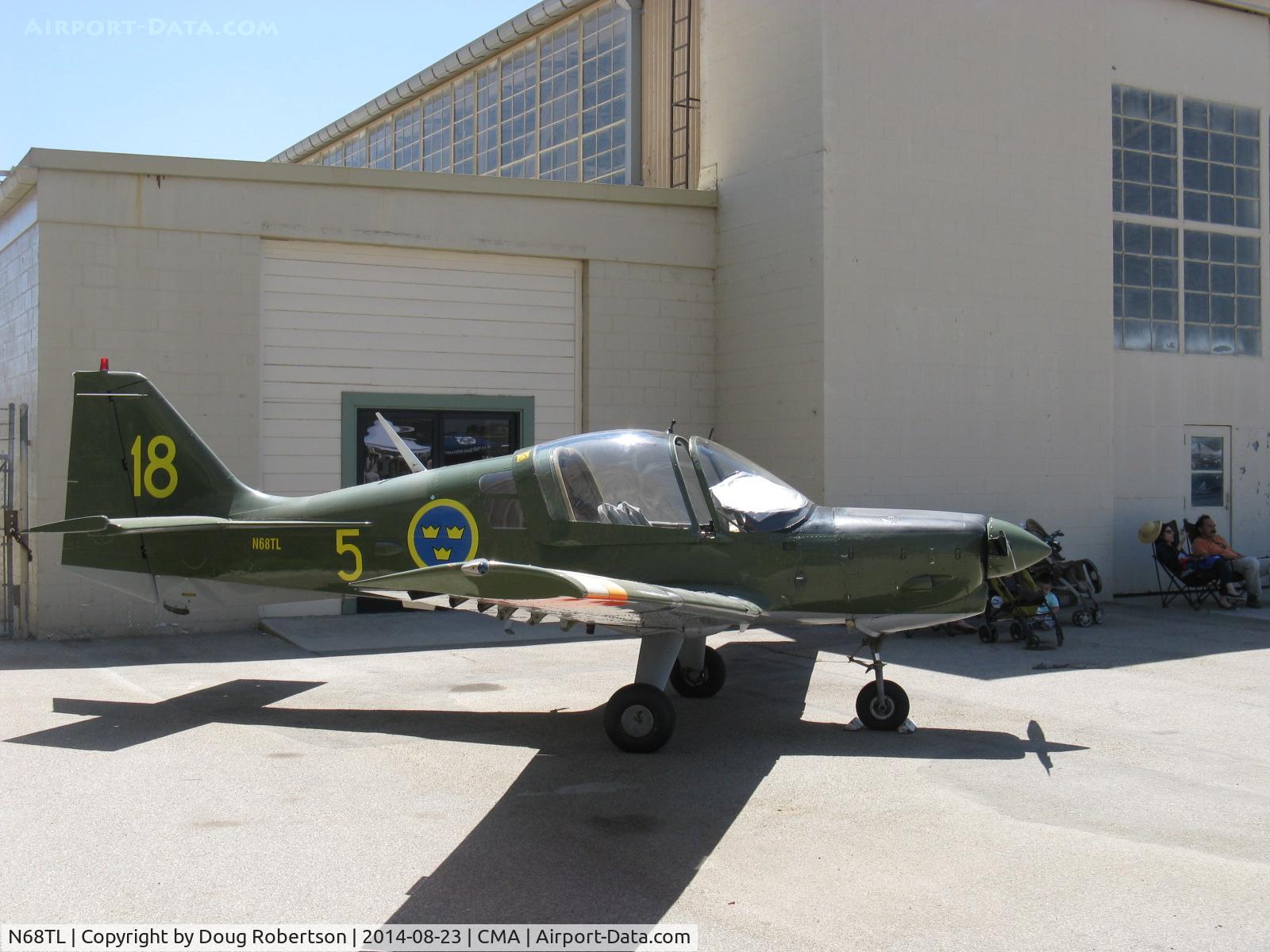 N68TL, 1971 Scottish Aviation Sk.61D Bulldog C/N BH100/121, 1971 Scottish Aviation Sk.61D BULLDOG two-place side-by-side basic trainer, with room for observer behind. Lycoming IO-360-A1B6 200 Hp fuel-injected, CS prop, aerobatic. Experimental class