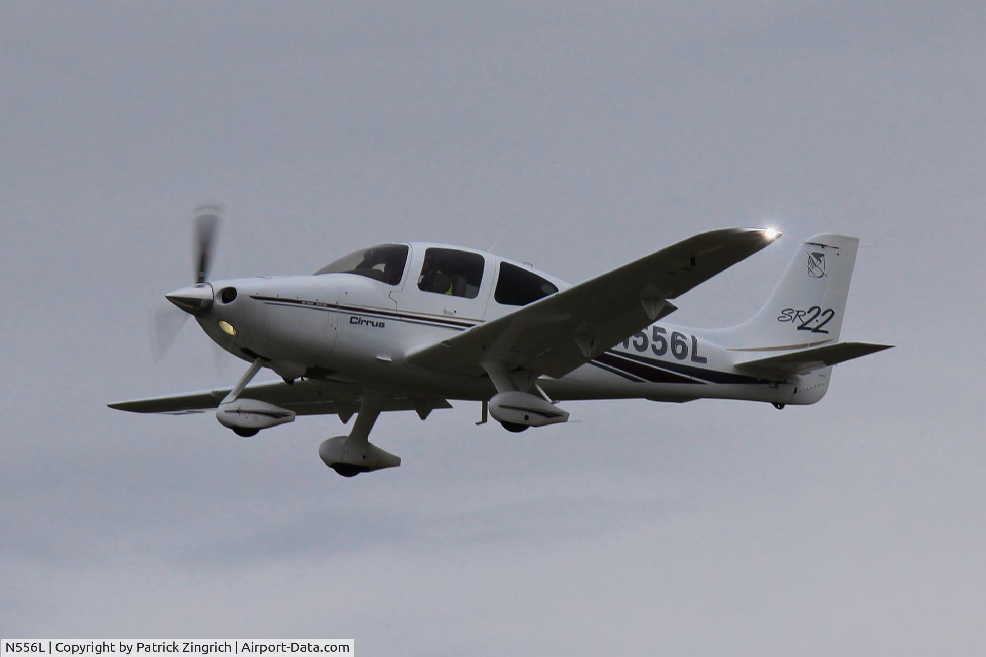 N556L, 2001 Cirrus SR22 C/N 0132, Lausanne-Blécherette, 28.03.2012