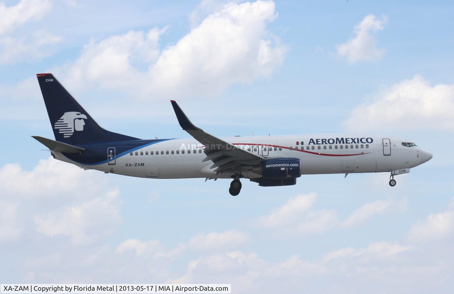 XA-ZAM, 2007 Boeing 737-852 C/N 35120, Aeromexico