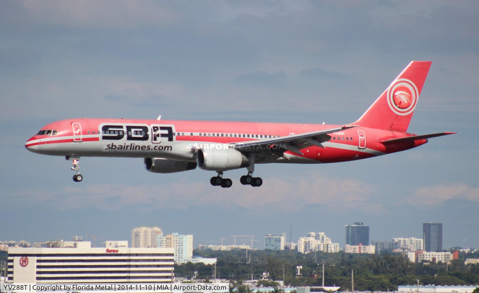 YV288T, 1989 Boeing 757-21B C/N 24402, Santa Barbara 757