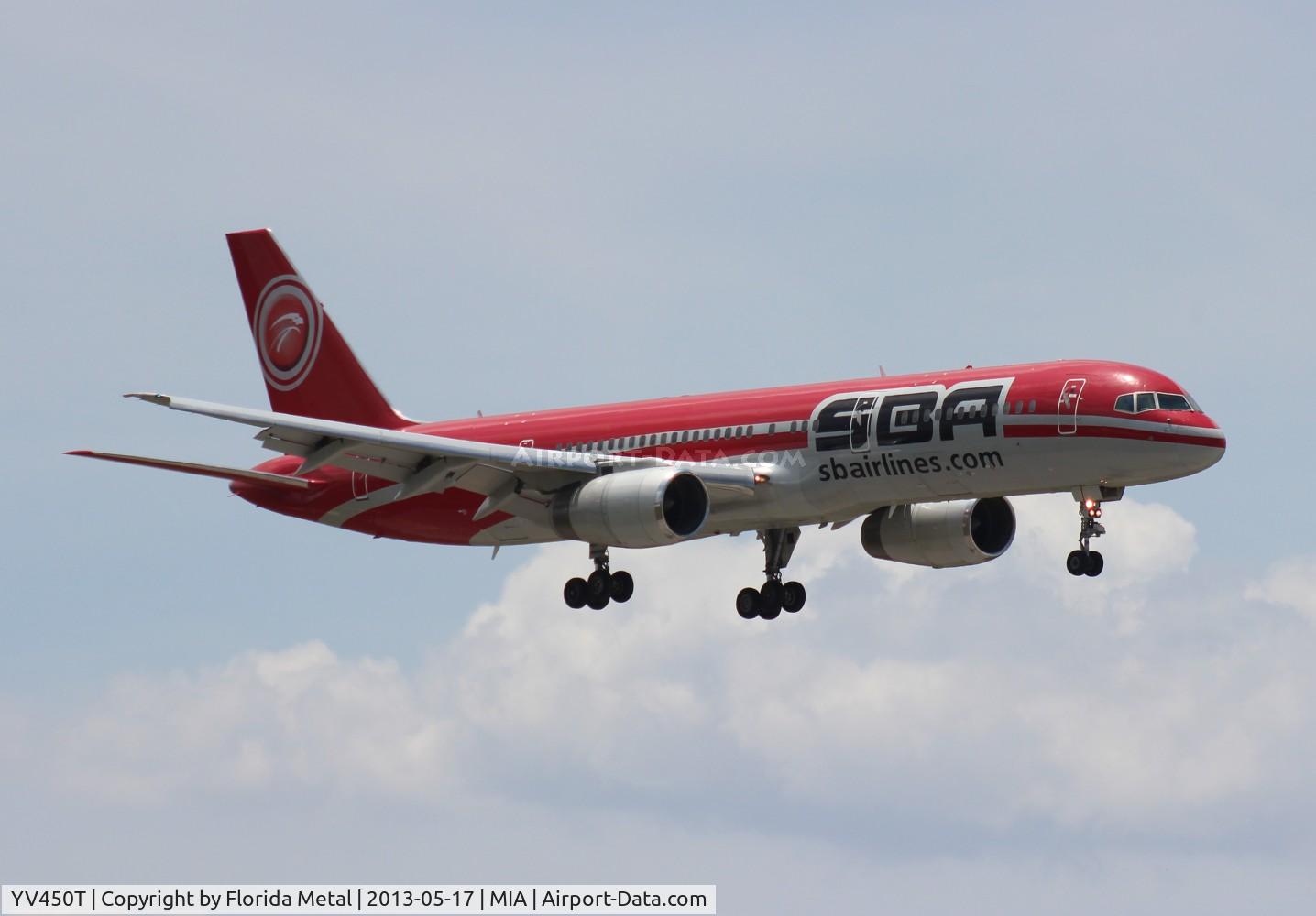 YV450T, 1989 Boeing 757-236 C/N 24370, Santa Barbara