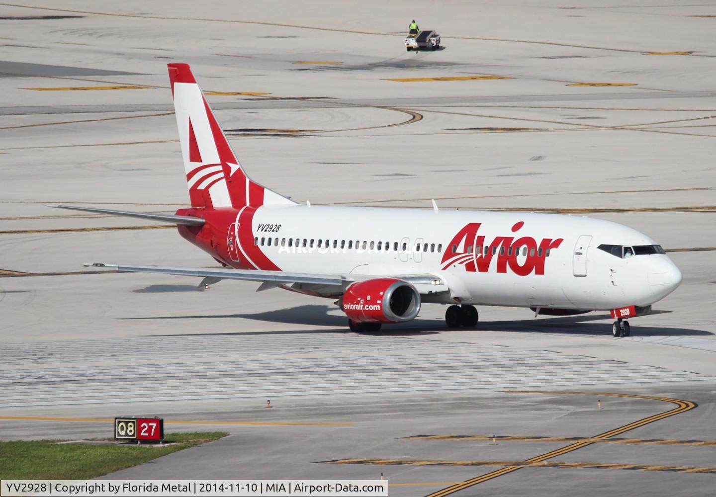 YV2928, 1989 Boeing 737-401 C/N 23885, Avior