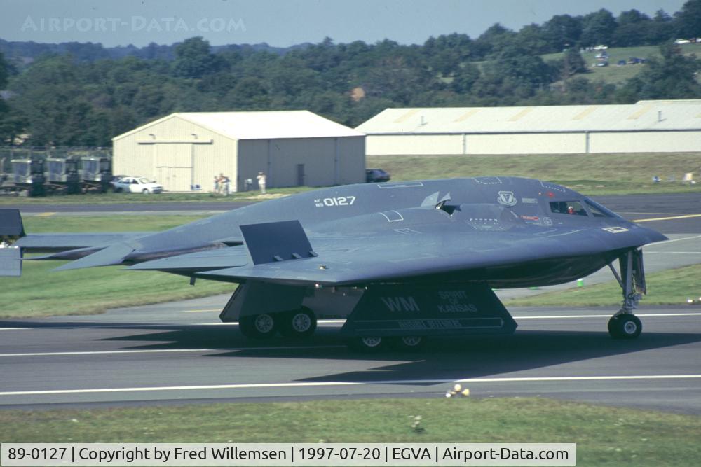 89-0127, 1989 Northrop Grumman B-2A Spirit C/N 1012/AV-12, WM