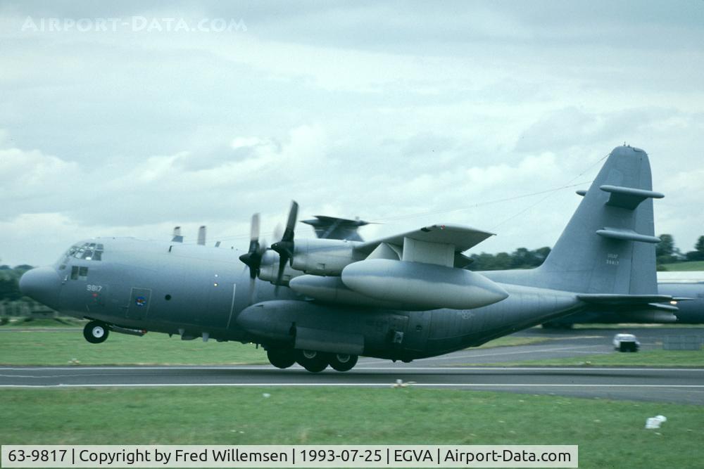 63-9817, Lockheed EC-130E Hercules C/N 382-3978, 193SOS
