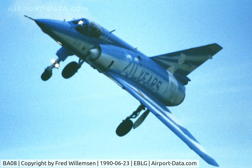 BA08, SABCA Mirage 5BA C/N 08, 8 SMALDEEL