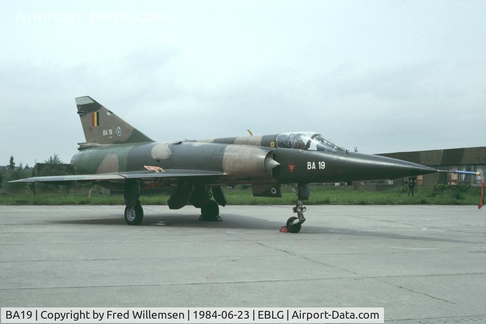 BA19, SABCA Mirage 5BA C/N 19, 8 SMALDEEL