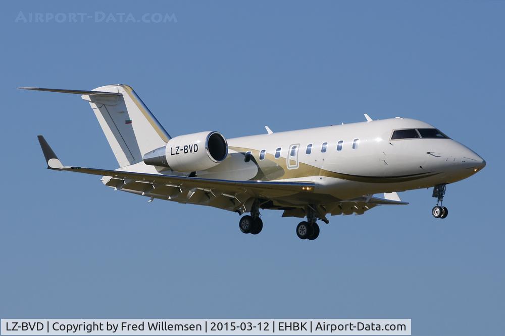 LZ-BVD, 2008 Bombardier Challenger 605 (CL-600-2B16) C/N 5768, 