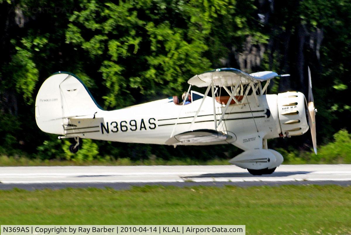 N369AS, 1992 Classic Aircraft Corp WACO YMF C/N F5C-046, Classic Aircraft Corp YMF-5C Waco Super YMF [F5C-046] Lakeland-Linder~N 15/04/2010