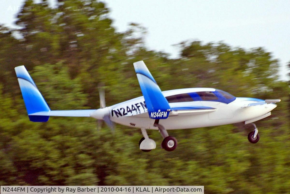 N244FM, Velocity Velocity XL RG C/N 3RX072, Velocity XLRG-5 [3RX-072] Lakeland-Linder~N 16/04/2010. Written off 22-09-2013