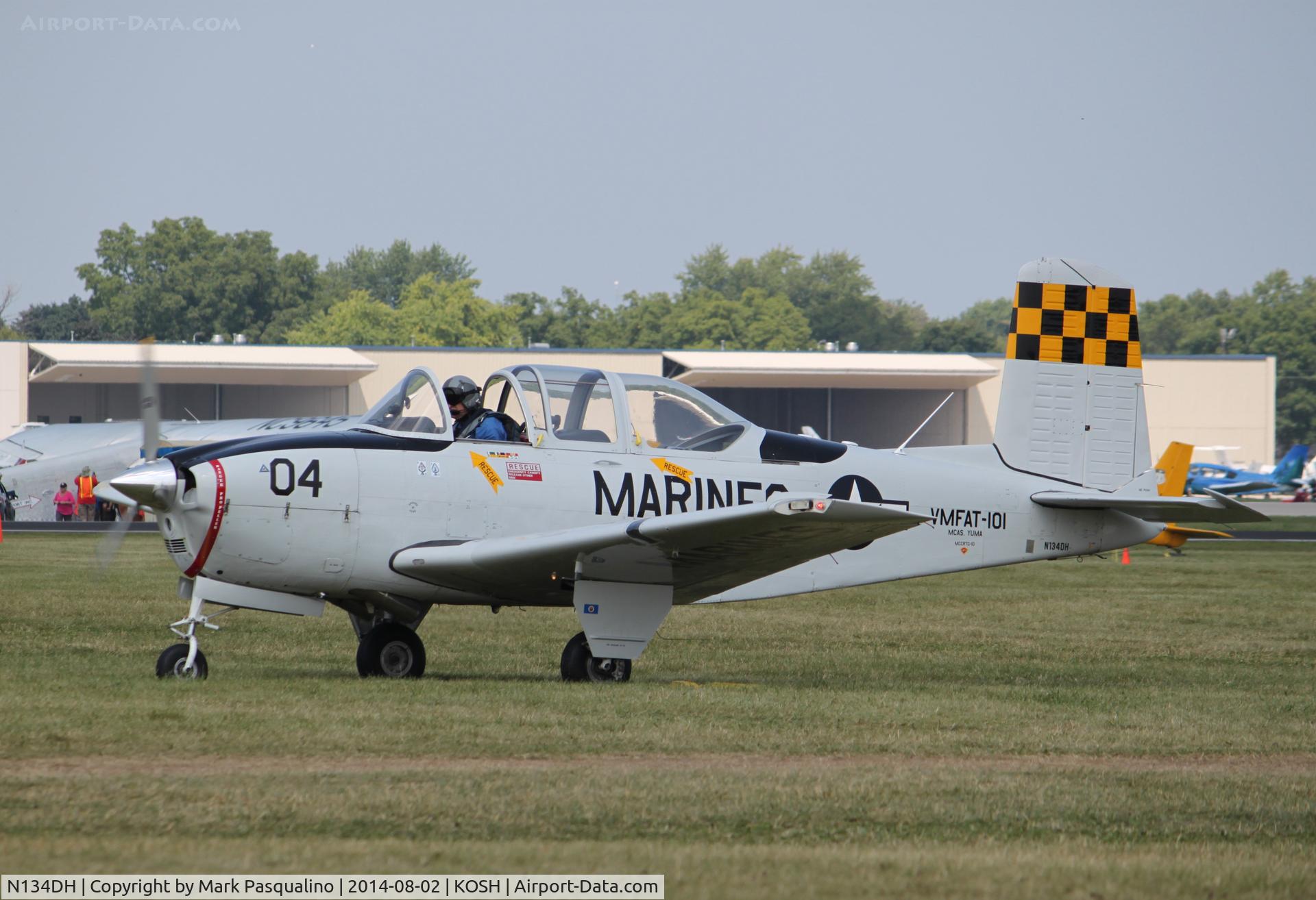 N134DH, 1953 Beech (CCF) T-34A (A45) Mentor C/N CCF34-78, Beech T-34A