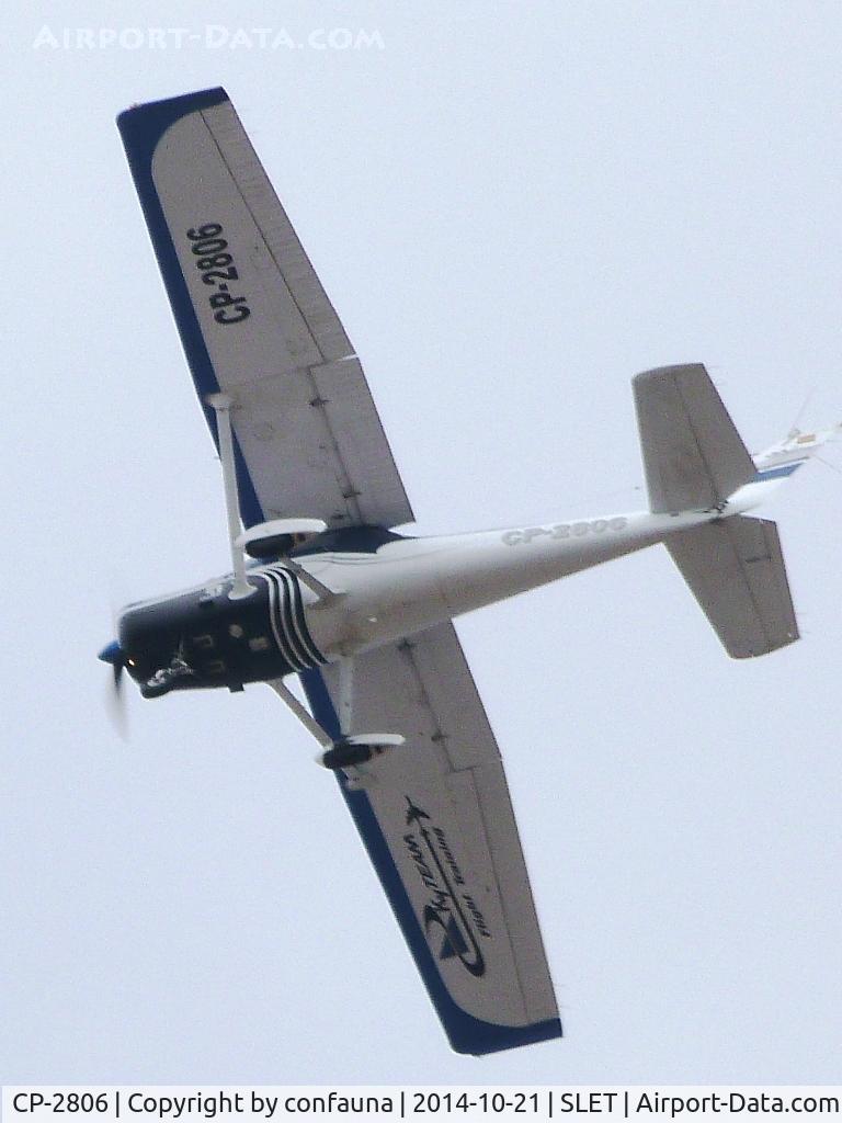 CP-2806, Cessna 152 C/N 15279???, Flying over Santa Cruz