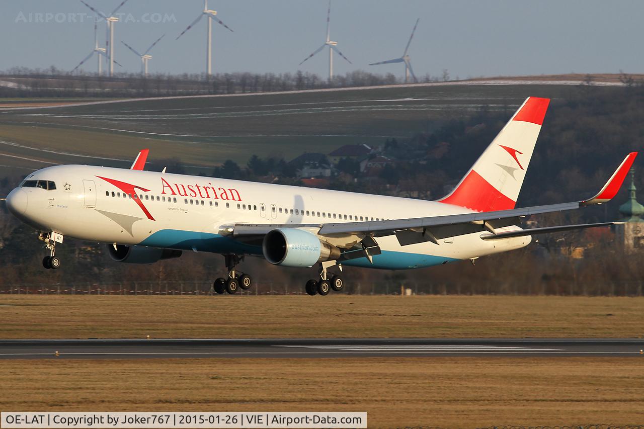 OE-LAT, 1991 Boeing 767-31A C/N 25273, Austrian Airlines