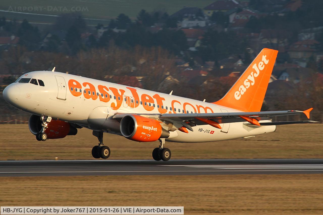 HB-JYG, 2011 Airbus A319-111 C/N 4781, EasyJet Switzerland