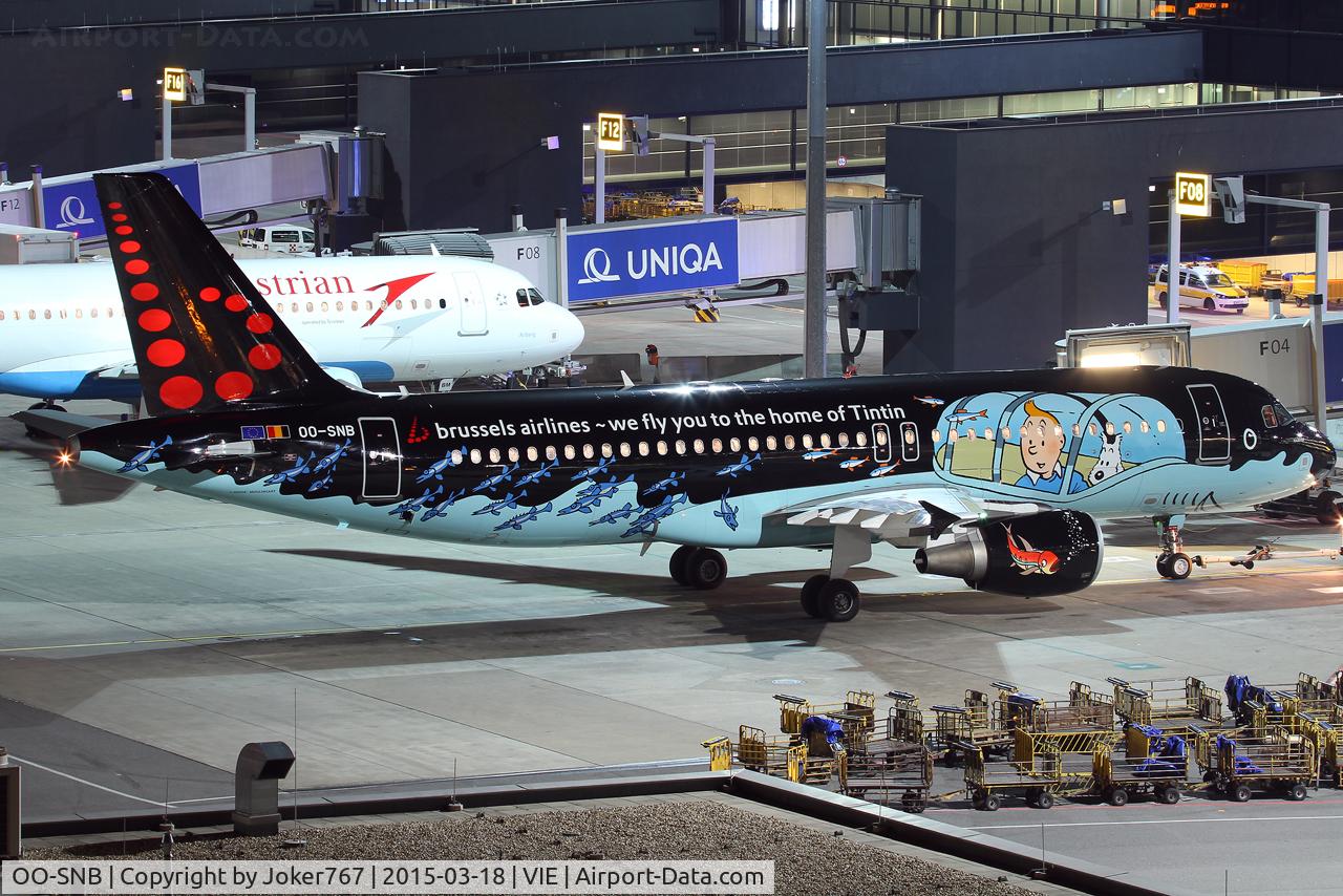 OO-SNB, 2001 Airbus A320-214 C/N 1493, Brussels Airlines