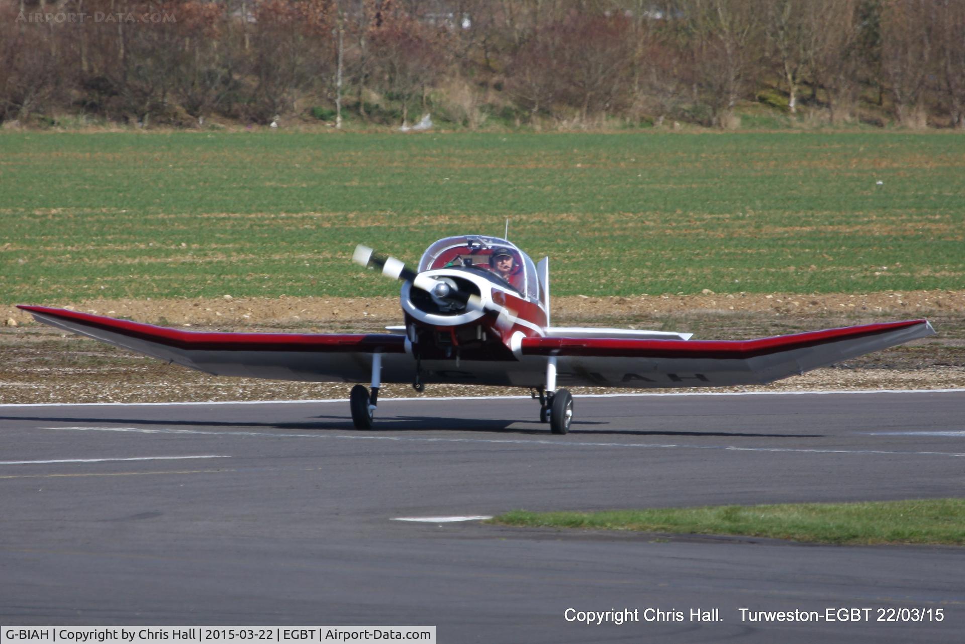 G-BIAH, 1964 Jodel D-112 C/N 1218, at the Vintage Aircraft Club spring rally