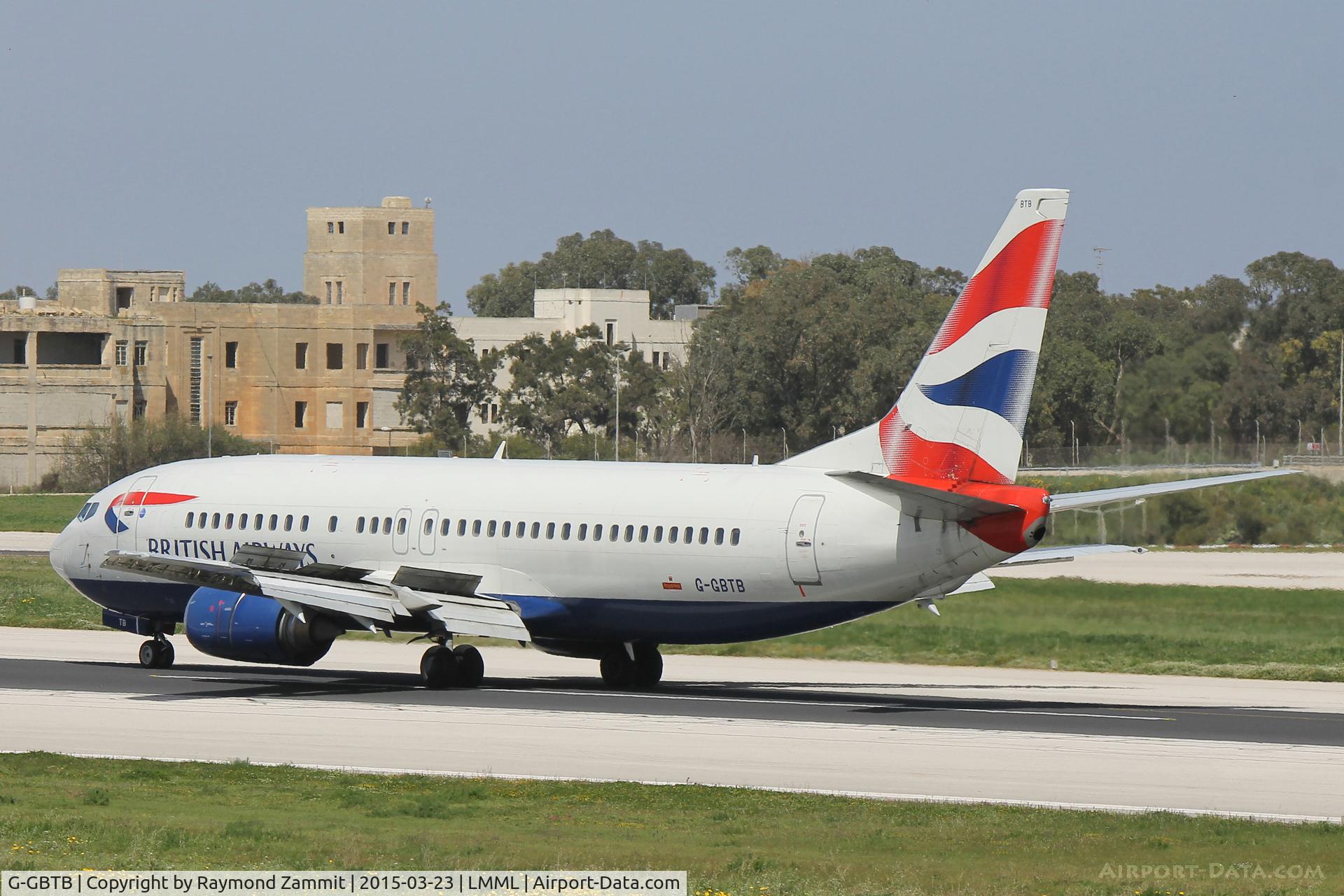 G-GBTB, 1993 Boeing 737-436 C/N 25860, B737-400 G-GBTB British Airways.