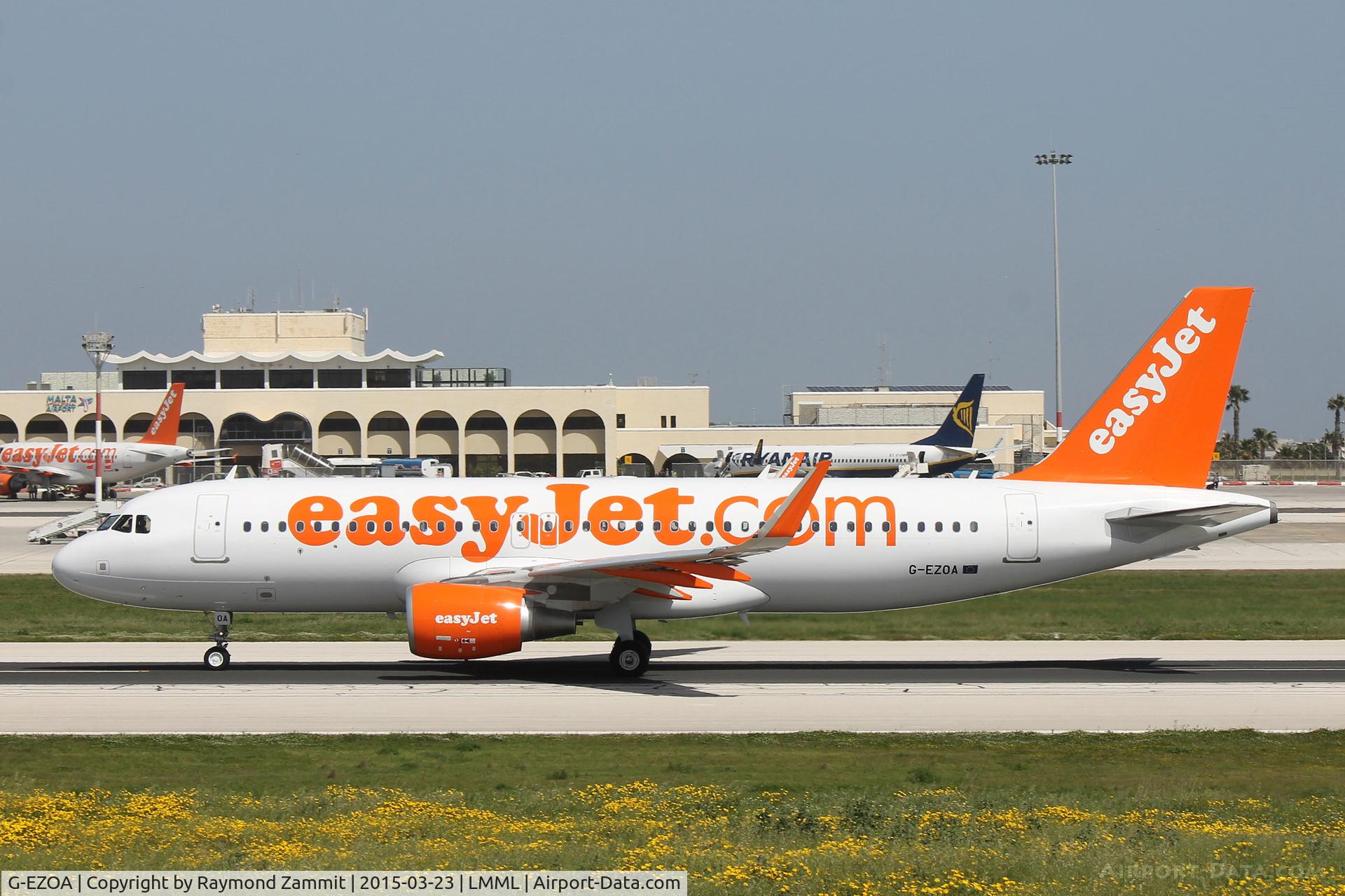 G-EZOA, 2014 Airbus A320-214 C/N 6412, A320 G-EZOA Easyjet.