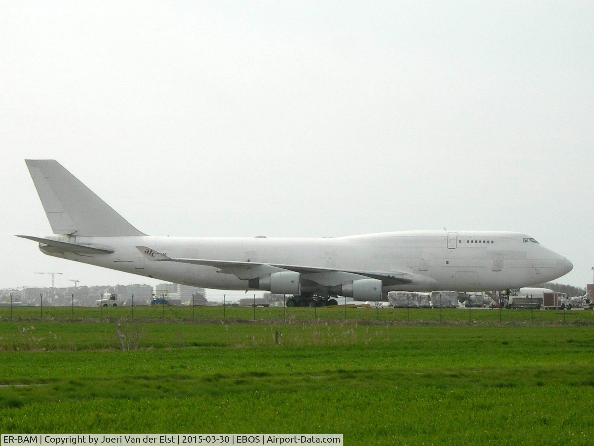 ER-BAM, 1992 Boeing 747-409/BDSF C/N 24312, Cargo operations