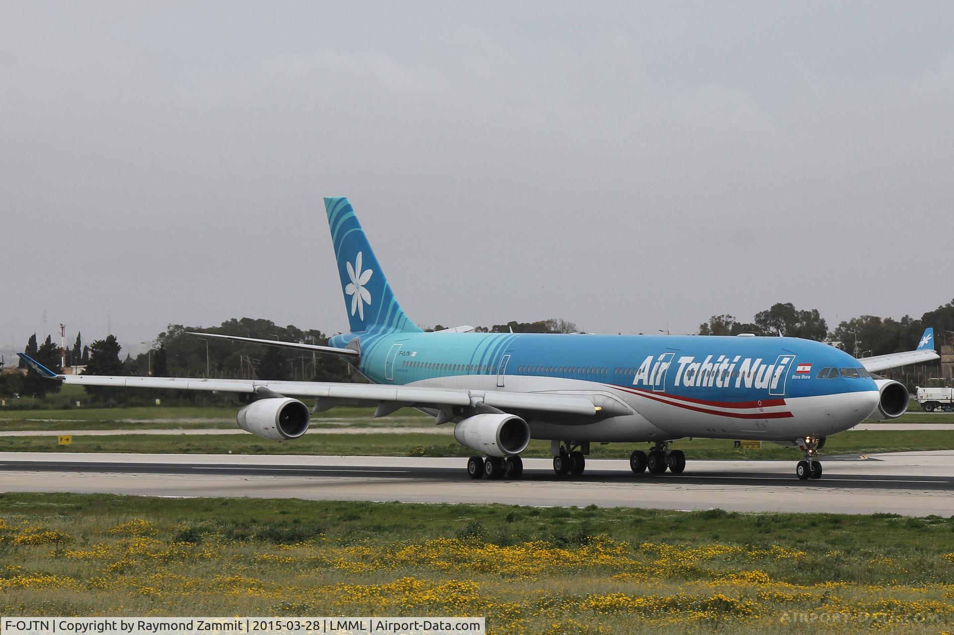 F-OJTN, 2001 Airbus A340-313 C/N 395, A340 F-OJTN Air Tahiti Nui