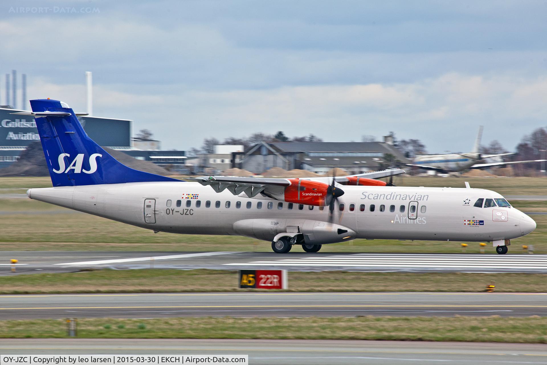 OY-JZC, 2013 ATR 72-600 (72-212A) C/N 1120, Copenhagen Kastrup 30.3.15